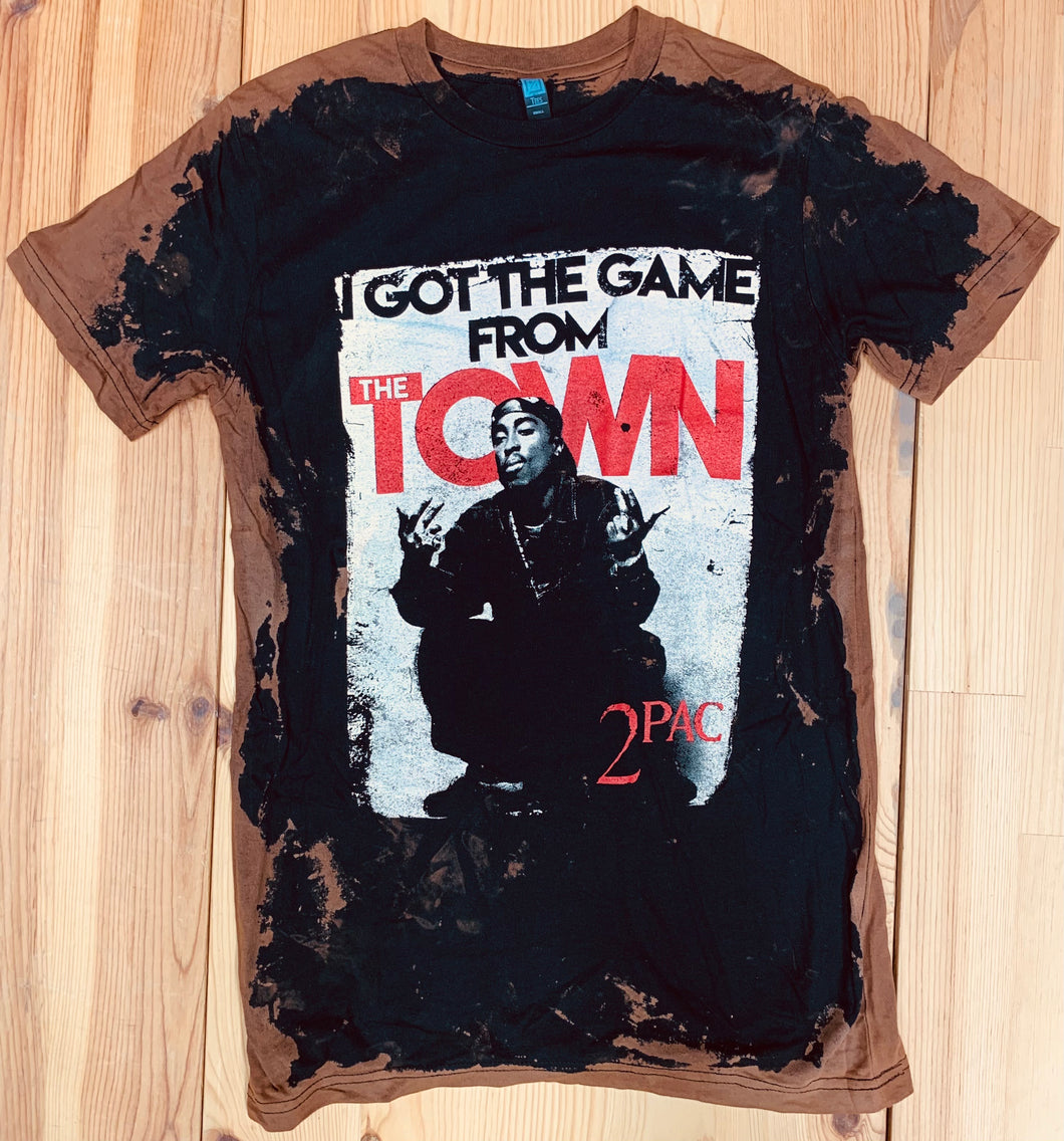 PAC TOWN BLEACHED TEE