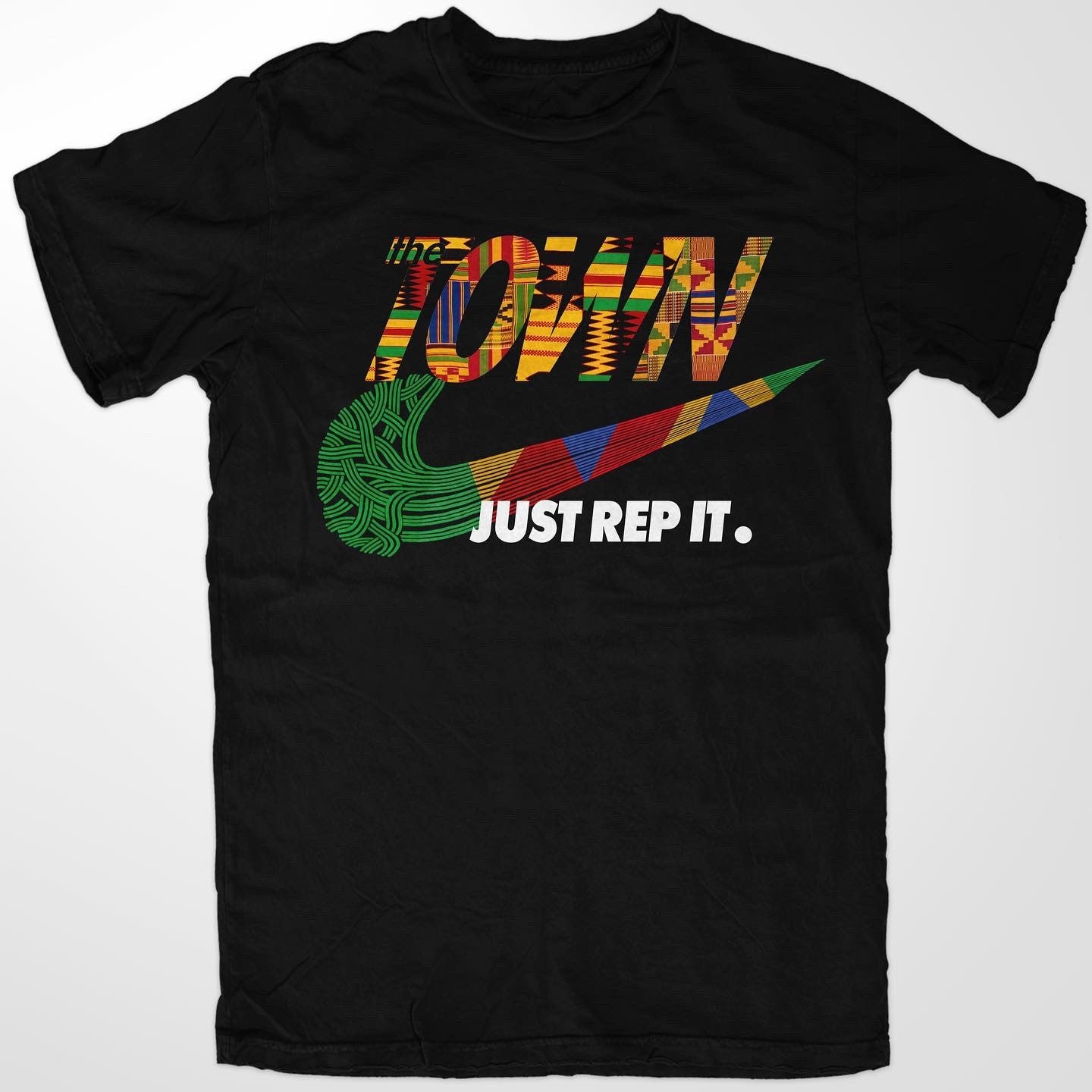 THE TOWN JUST REP IT KENTE CLOTH – OAKLAND NATIVE CLOTHING